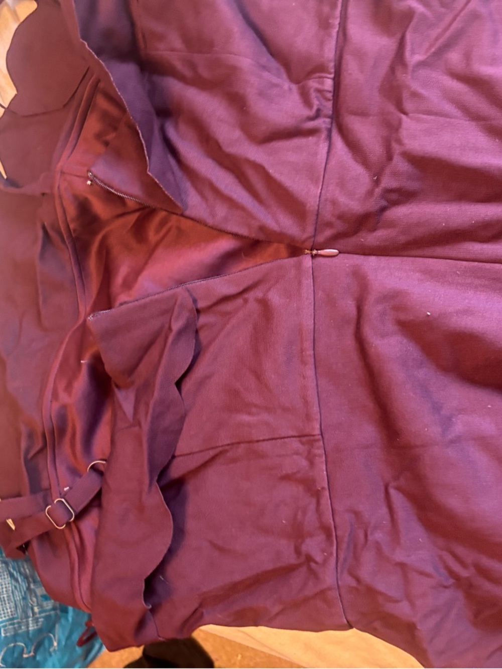 Purple Ruffled Dress - Picture 5 of 6